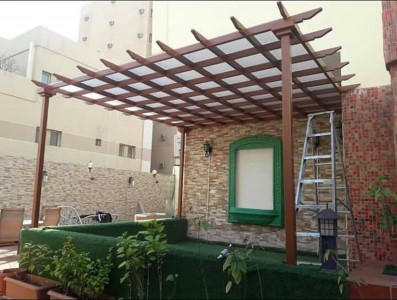 عمل مظلات حدائق في الرياض